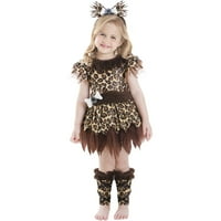 Cavegirl Child Halloween kostim