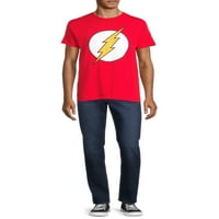 Grafička majica s logotipom Flash-a s kratkim rukavima