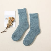 Ženske kompresijske čarape na rasprodaji ženske zimske vunene čarape od kašmira srednje težine čarape za ručnike s debelim nitima