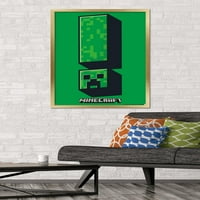 Zidni plakat sa simbolom Minecrafta-puzavac, 22.375 34