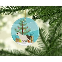 Keramički ukras za božićno drvce u boji 92996, raznobojno