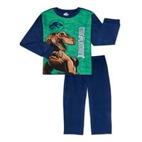 Komplet za pidžamu za dječake iz Jurassic Parka, 2 komada, veličine 4-12