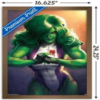Comics-She-Hulk-potpuno strašan Hulk-Cover zidni Poster, 14.725 22.375