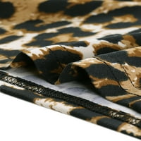 Jedinstvene ponude ženskog kostima za Noć vještica otvoreni prednji leopard tisak kardigan