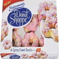 Entenmann's Donut Shoppe Sezonski cvijet Iced Donuts, 14oz., 6ct