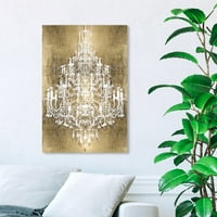 Lusteri Wynwood Studio Mode and Glam Wall Art Canvas Montecarlo Gold lusteri - zlato, bijelo