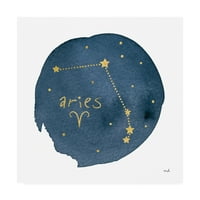 Zaštitni znak likovne umjetnosti 'horoskop Ovan' platno umjetnost Moira Hershey