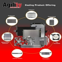 Agility Auto dijelovi HVAC grijač jezgra za Pontiac specifične modele