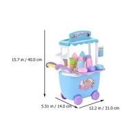 Set kolica za igračke za sladoled koji simuliraju kolica za slatkiše dječja igraonica-igračka