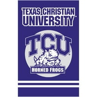 Zastava s aplikacijom, teksaške kršćanske rogate žabe