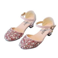 Dječje cipele princeze s rhinestones za djevojčice u donjem rublju, Ležerne sandale s kopčom