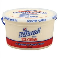 Hiland Light Country Country Vanilla sladoled Obitelj Pak, četvrtine