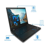 Prijenosno računalo Lenovo ThinkPad P15v, 15,6 IPS FHD display, Intel Core i7-11800H s frekvencijom do 4,6 Ghz, 32 GB ram-a, 512