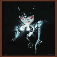 Stripovi-žena mačka-portretni zidni poster, 22.375 34
