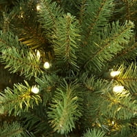 podnožje prethodno osvijetljeno olovkom Fraser smreke, umjetno božićno drvce na popisu A. M.