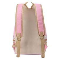 Slatki ruksak s dvostrukim bočnim džepovima, velikog kapaciteta za putovanje u slobodno vrijeme - tematski ruksak za djecu i tinejdžere