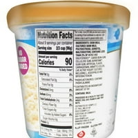 Kemps, bez šećera, bez masti, vanilija smrznuti jogurt, 1. qt