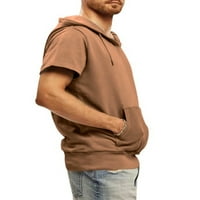 Muške majice s kratkim rukavima, džepne majice, ljetne majice, ležerna bluza, radna osnovna majica, 2-inčna majica za kavu