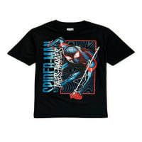 Majica za ljuljanje dječaka Spider-Man kratkih rukava, veličine 4-18
