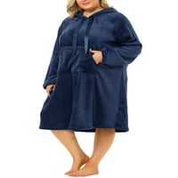 Jedinstvene ponude ženske plus veličine hoodie salon za zimske pidžame spavaćice