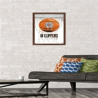 Los Angeles Clippers-plakat za kapanje košarke, 14.725 22.375