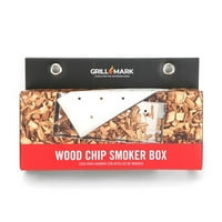 Pakiranje za pušače od drva od drva od drva 02109, srebrno