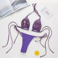 Ženski Bikini Plus size kupaći kostimi visokog struka dva kupaća kostima kupaći kostimi za kontrolu trbuha
