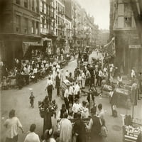 Donja Istočna Strana. Križanje Ulica Orchard I Hester Na Njujorškoj Donjoj Istočnoj Strani. Fotografija, 91905. Ispis plakata od