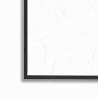Stupell Industries Alpaca Blue Bath Slatka životinjska dizajn Grafička umjetnost Black Framed Art Print Art Art, 16x20