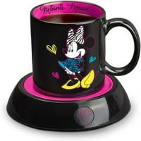 Topliji za šalice od Minnie Mouse, uključuje uncu. Keramička šalica s Minnie Mouse, Nova, model-18