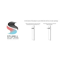 Stupell Industries mama ti si najslađa slika medena staklena za odmor neradana umjetnička print zidna umjetnost