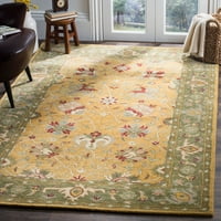 Tradicionalni cvjetni vuneni tepih od 6' 9'