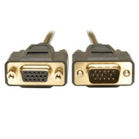 Produžni kabel monitora od 25 stopa od 25 stopa sa zlatnim kabelom zaštićen od 25'