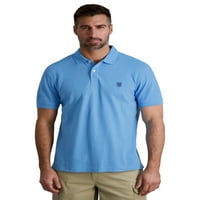 Chaps muški klasični fit svakodnevni čvrsti pique polo majica, veličine xs-4xb