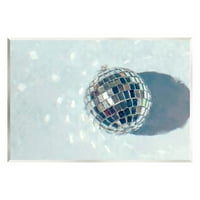 Stupell Industries Disco Ball Glimmer Reflection Grafička umjetnost Umjetnost Umjetnička umjetnost Art Art, dizajn Ziwei Li