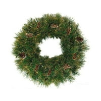 24 Yorkville Pine Umjetni božićni vijenac - Neobit