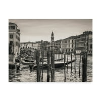 Zaštitni znak likovne umjetnosti okićena Venecija 3, ulje na platnu Assafa Franka