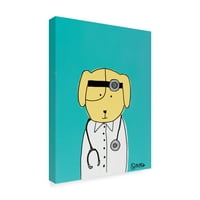 Zaštitni znak likovne umjetnosti moj pas liječnik, ulje na platnu Briana Nasha