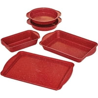 Prednost Farberware Baker -a Red Pet Bakeware Set