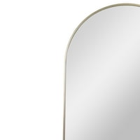 Moderno Zasvođeno zidno ogledalo od 96 u zlatnom okviru