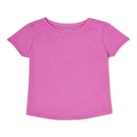 Ganimals Baby and Toddler Girls's Solid majica s kratkim rukavima, veličine 12-mjesečno-5T