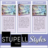 Stupell Industries Hot Pink Pop leptir glam boja prskanje siva uokvirena Amanda Greenwood