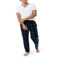 George muški i veliki muški svilenkasti ruski za spavanje pidžama pant, veličine s-5xl